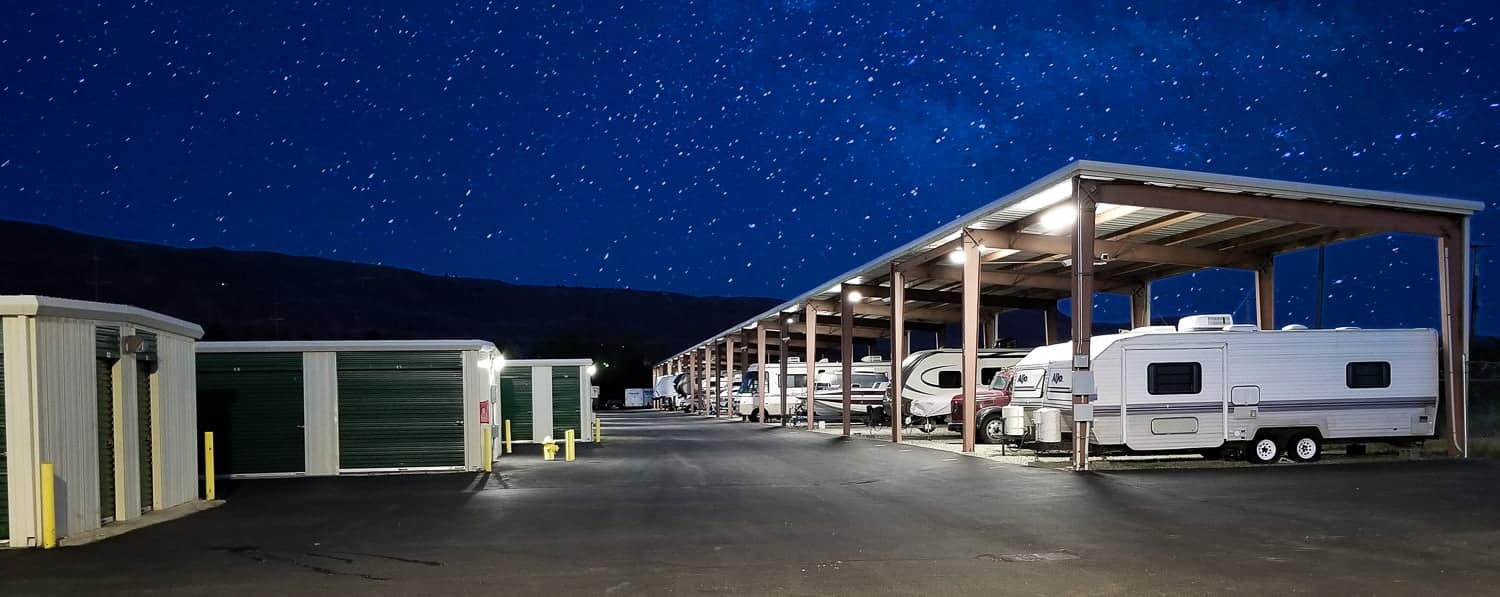 EZ Access Storage Facility with RV Storage in Rock Island, WA