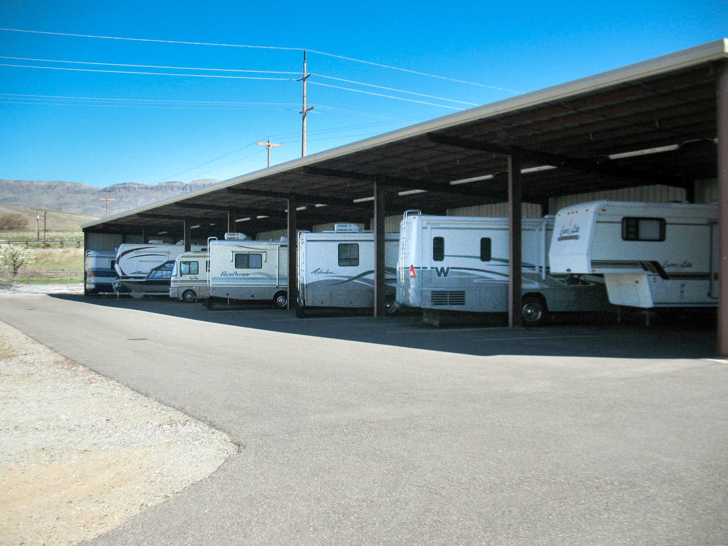 storage for camper in Wenatchee, WA