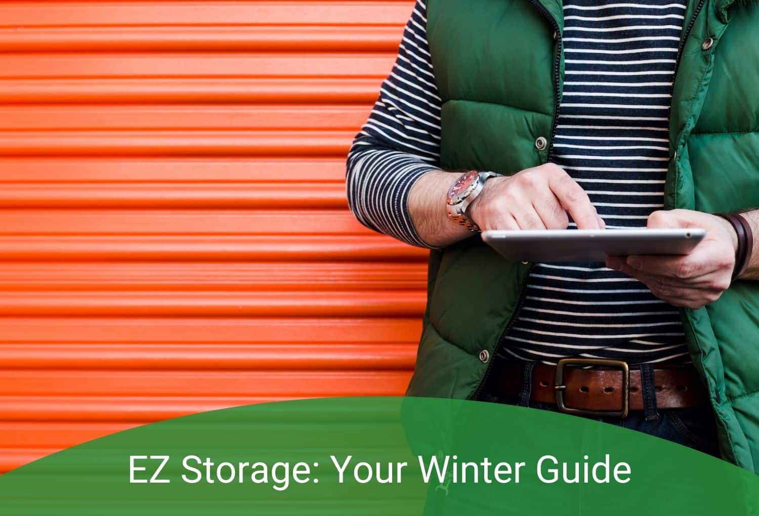 Rock Island man using guide to plan for winter storage